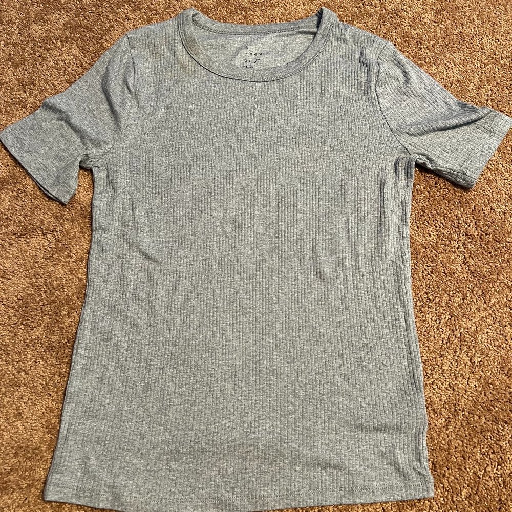 a new day gray top